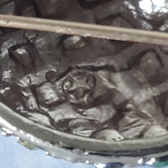 3 Robert Rose Pave Rhinestone Fruit Pins Brooches Cherry Pineapple Grapes - Picture 8 of 8